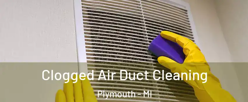  Clogged Air Duct Cleaning Plymouth - MI