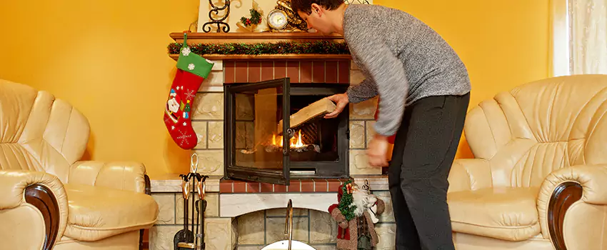 Gas to Wood-Burning Fireplace Conversion Services in Plymouth, Michigan