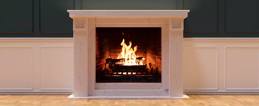 Open Flame Wood-Burning Fireplace Installation Services in Plymouth, Michigan