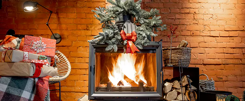 Travis Industries Linear Gas Fireplace Installation in Plymouth, Michigan