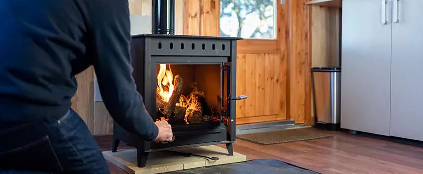 Open Hearth Wood Fireplace Installation in Plymouth, MI