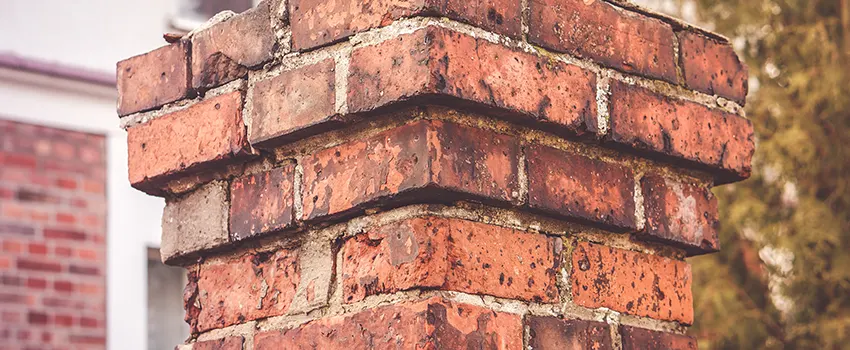 Cracked Chimney Bricks Repair Cost in Plymouth, Michigan