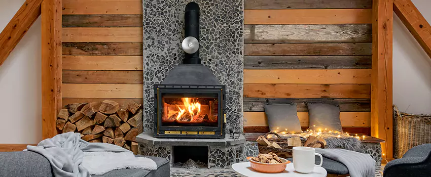 Thelin Hearth Products Direct Vent Gas Stove Fireplace Inspection in Plymouth, Michigan