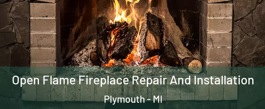  Open Flame Fireplace Repair And Installation Plymouth - MI